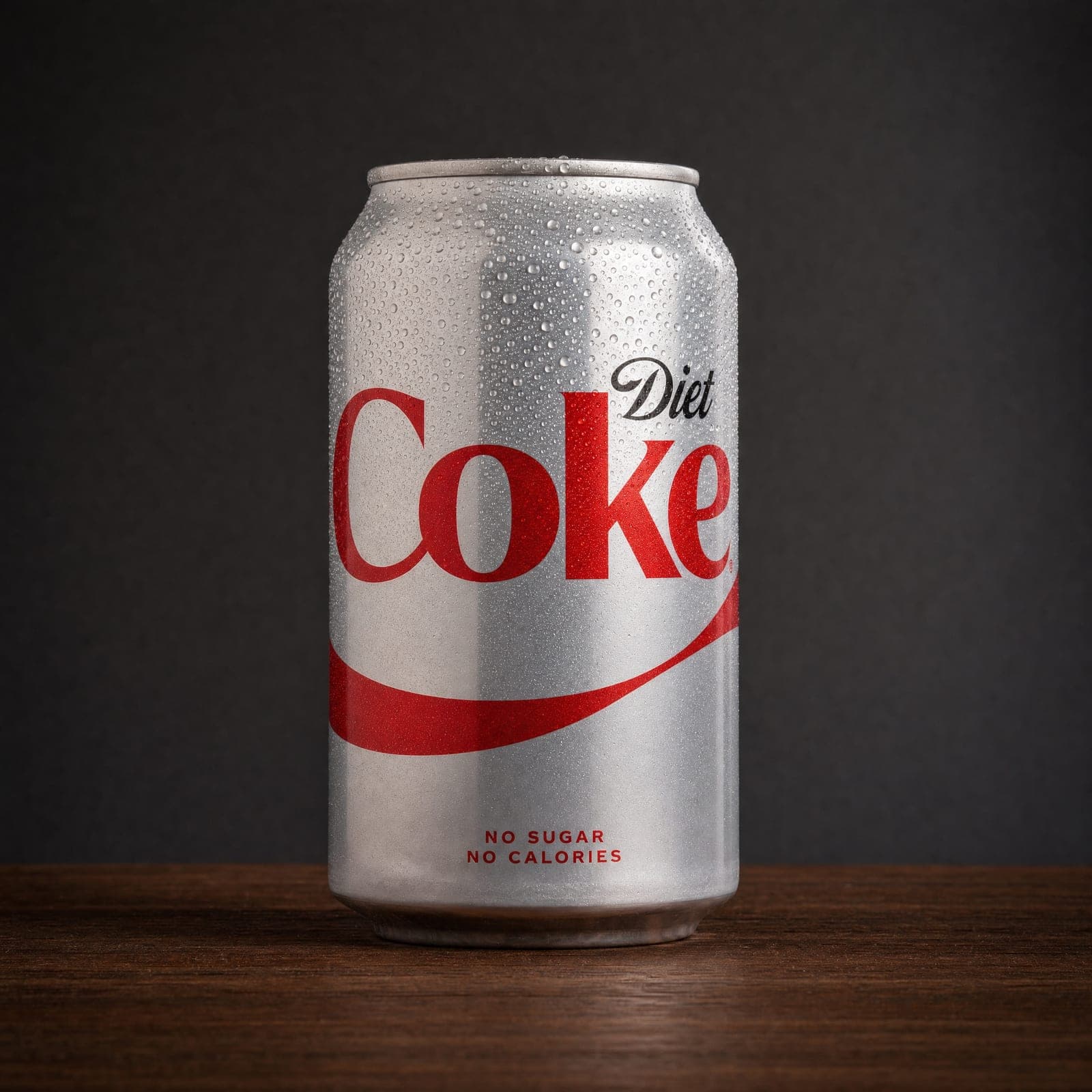 Diet Coke, a chilled can of Diet Coke